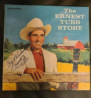 The Ernest Tubb Story Signed Lp!!!  - Image 1 of 2