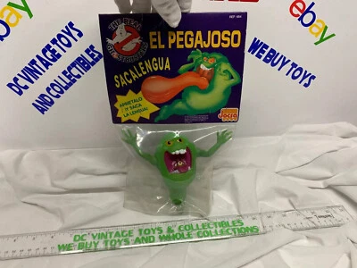 VINTAGE,JOCSA 1992 SLIMER,GREEN GHOST,THE REAL GHOSTBUSTERS,MOC,Argentina - Image 1 of 4