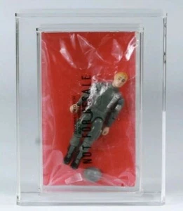 Rare 1982-83 Gijoe Hawk Sealed Baggie W Red Back File Card Graded CAS 80 - Picture 1 of 5