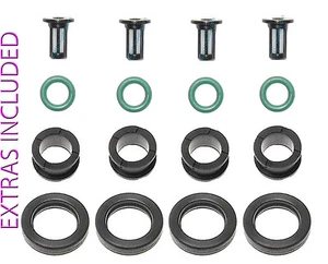 Suzuki Hayabusa GSXR1300R 600 750 Fuel Injector O-rings Filter baskets Seals - Picture 1 of 3