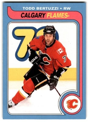 2008-09 O-Pee-Chee '79-80 Retro Todd Bertuzzi #609 Calgary Flames - Image 1 of 2