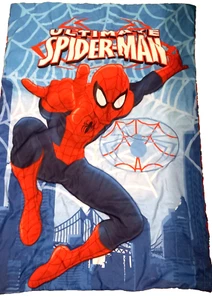 Spiderman Quilted Comforter Blanket Reversible Spidey-Man Cotton Poly 40 x 57 - Picture 1 of 5