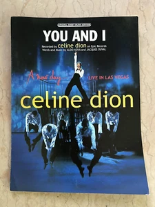 CELINE DION sheet music YOU AND I (2004) 7 pages (VG+ shape) - Picture 1 of 3