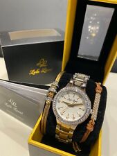 NEW Stunning Lola Leoni Designer Watch + 2 x Bracelets Set Boxed Bargain Gift