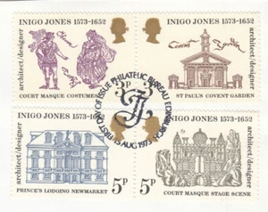 Inigo Jones GB Used Bureau 1973 ON PIECE (140576) - Picture 1 of 1