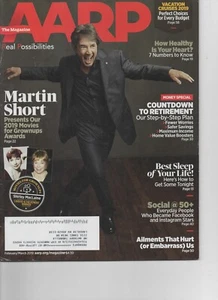 Februar / März 2019 AARP Magazin Martin Short - Bild 1 von 1