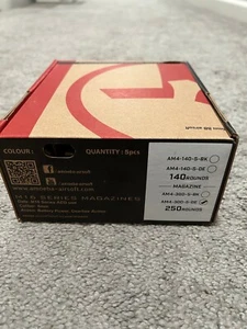 Ares Amoeba Airsoft magazine 5 pack for AEG m4/m16 platforms high cap magazines - Picture 1 of 7