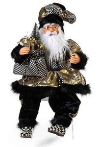 MACKENZIE-CHILDS Glam Up Santa 35” - Picture 1 of 3