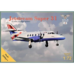 SOVA-M SVM 72007 Plastik Modellflugzeug Bausatz Maßstab 1:72 Jetstream Super 31 - Bild 1 von 24