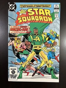 All-Star Squadron #23, sehr guter Zustand bis sehr guter Erhaltungszustand/NM, KEY - 1. App Amazing Man DC 1983 5 $ Versand - Bild 1 von 10