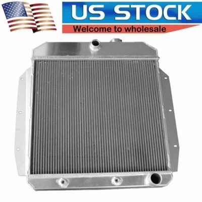 3-рядный радиатор для 1955-1959 1956 1957 Chevy Truck 3100 3200 3400 3500 3600 3800 - Изображение 1 из 4