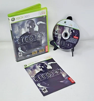 Chronicles of Riddick: Assault on Dark Athena (Xbox 360) Complete CIB & TESTED - Image 1 of 4