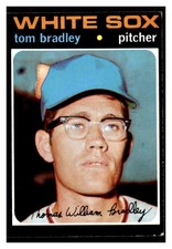 1971 Topps Tom Bradley #588 Rookie  RC Chicago White Sox