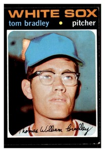 1971 Topps Tom Bradley #588 Rookie  RC Chicago White Sox
