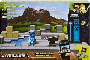 Minecraft Comic Maker Studio With Charged Creeper Special Edition Mattel New - Picture 1 of 4