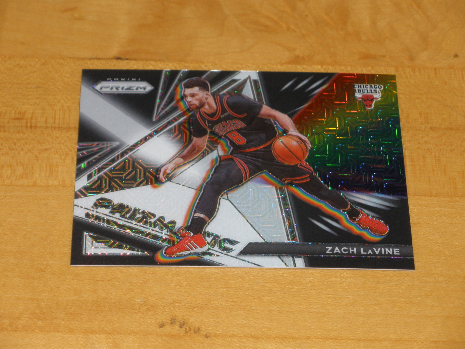 2021-22 Panini Prizm Prizmatic Mojo Prizm #11 Zach LaVine 10/25