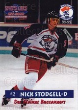 1998-99 Des Moines Buccaneers #1 Nick Stodgell