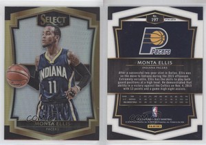 2015-16 Panini Select Premier Level Silver Prizm Monta Ellis #197
