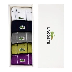 Juego de 5 pares de calcetines de vestir de negocios para hombre Lacoste - Imagen 1 de 7