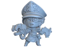 Chibi Mechanicute - Commissar Crab - Picture 1 of 2