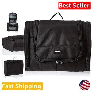Easy-Clean Shower Dopp Kit and Travel Toiletry Organizer - Black Essentials - Picture 1 of 8