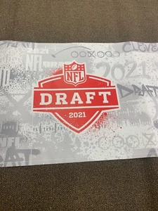 NFL DRAFT Mural 2021 CLEVELAND Football Poster Event Souvenir STICKER XLarge 8' - Picture 1 of 3