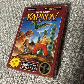 Karnov Box No Manual Nintendo Entertainment System NES