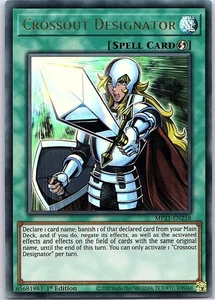 Tarjeta Crossout Designator MP21-EN258 2021 Tin of Ancient Battles - Yu Gi Oh - Casi nueva - Imagen 1 de 2