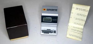 RARE Vintage Corona Data Systems Computer Clock Promotional "TCHOTCHKE" - WORKS - Picture 1 of 5