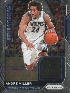 2020-21 PRIZM ANDRE MILLER SENSATIONELLE TRIKOTKARTE - Bild 1 von 1