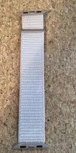 Pink Blush Rose Green Sport loop for Apple Watch - Fits 38mm 40mm 41mm - Zdjęcie 1 z 4