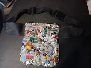 Bolso Cintura Vintage Disney Parks Mickey Mouse y Plutón Correa Ajustable - Imagen 1 de 14