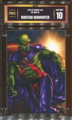 2012 DC COMICS THE NEW 52 MARTIAN MANHUNTER #34 GEM MINT 10 - Image 1 of 2