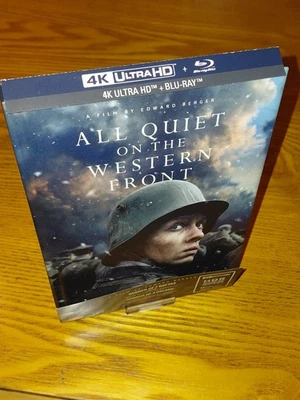 ALL QUIET ON THE WESTERN FRONT 4K Bluray digibook rare OOP UK region free (2022) - Image 1 of 4