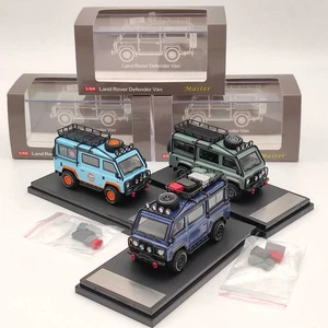 Master 1/64 Lan~over Defender Van Camp Gulf Diecast Toys Model Car Hobby Gifts - Bild 1 von 21