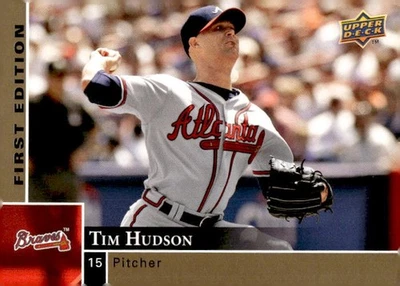 Tim Hudson 2009 Upper Deck First Edition Baseball - #22 - Atlanta Braves - Image 1 of 2