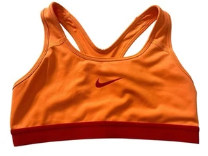 NIKE Swoosh Dri-Fit Reggiseno Sportivo Donna Sportivo Sportivo Sportivo Sportivo Sportivo Sportivo Arancione "S" - Foto 1 di 6