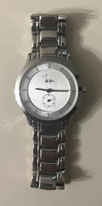 Reloj Hombre John Weitz Vintage Movimiento Japonés Acero Inoxidable Espalda ¡Sin Probar! - Imagen 1 de 7