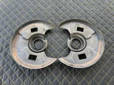 Juego de protectores antipolvo de freno delantero Nissan 240sx S14 1995-1998 OEM Zenki Kouki Foto 1 de 2