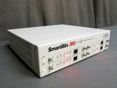 NetCom Systems SmartBits 200 SMB-0200 with 4x ML-7710 Modules - Image 1 of 4