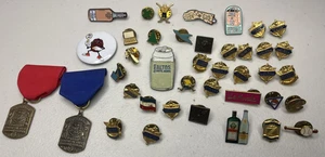 Lot Of 41 Assorted Pins Academic Unique Mixed Metal Colorado Retro Sport Scouts - Picture 1 of 22
