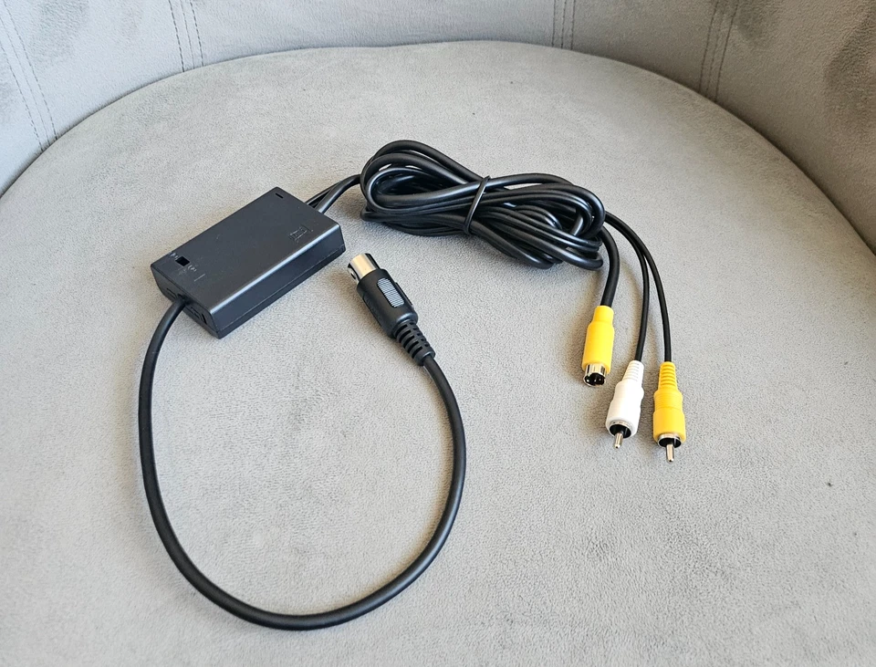 Atari 800 130XE 65XE Color S-Video, Color Composite Video & Audio Cable Tested - Image 1 of 1