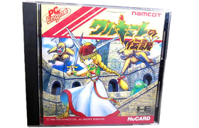 The Legend of Valkyrie no Densetsu PC Engine HuCard TurboGrafx PCE Japan Tested