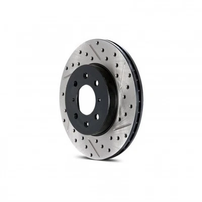 StopTech For Acura Integra 1990-1996 Brake Rotor Slotted Rear Driver Side - Image 1 of 4