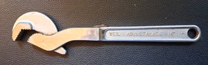 Weil ~ Adjustamatic 10" Wrench ~ Forged Chrome Vanadium ~ Made in Japan - Picture 1 of 8