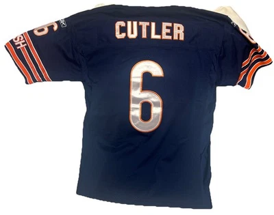 De colección Jay Cutler #6 Chicago Bears Hombres Reebok On Field Cosido Talla 52 Foto 1 de 4