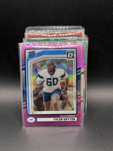 2024 Panini Donruss - Rated Rookie Tyler Guyton  Optic Preview Pink Prizm (RC) - Picture 1 of 1