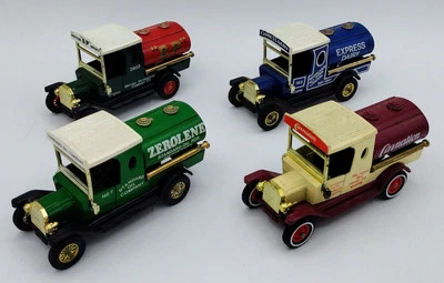 LOOSE Matchbox 1:35 Models Of Yesteryear 1912 Ford Model T Tanker (Lot Of 4) - Image 1 of 4