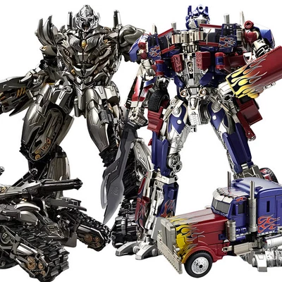 Transformers Figur Optimus Prime Megatron Bumblebee Modell Roboter Verwandlung 3 - Bild 1 von 4