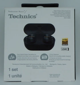 Technics AZ80 Negro Premium Hi-Fi Verdadero Inalámbrico Cancelación de Ruido Auriculares Nuevos - Imagen 1 de 6